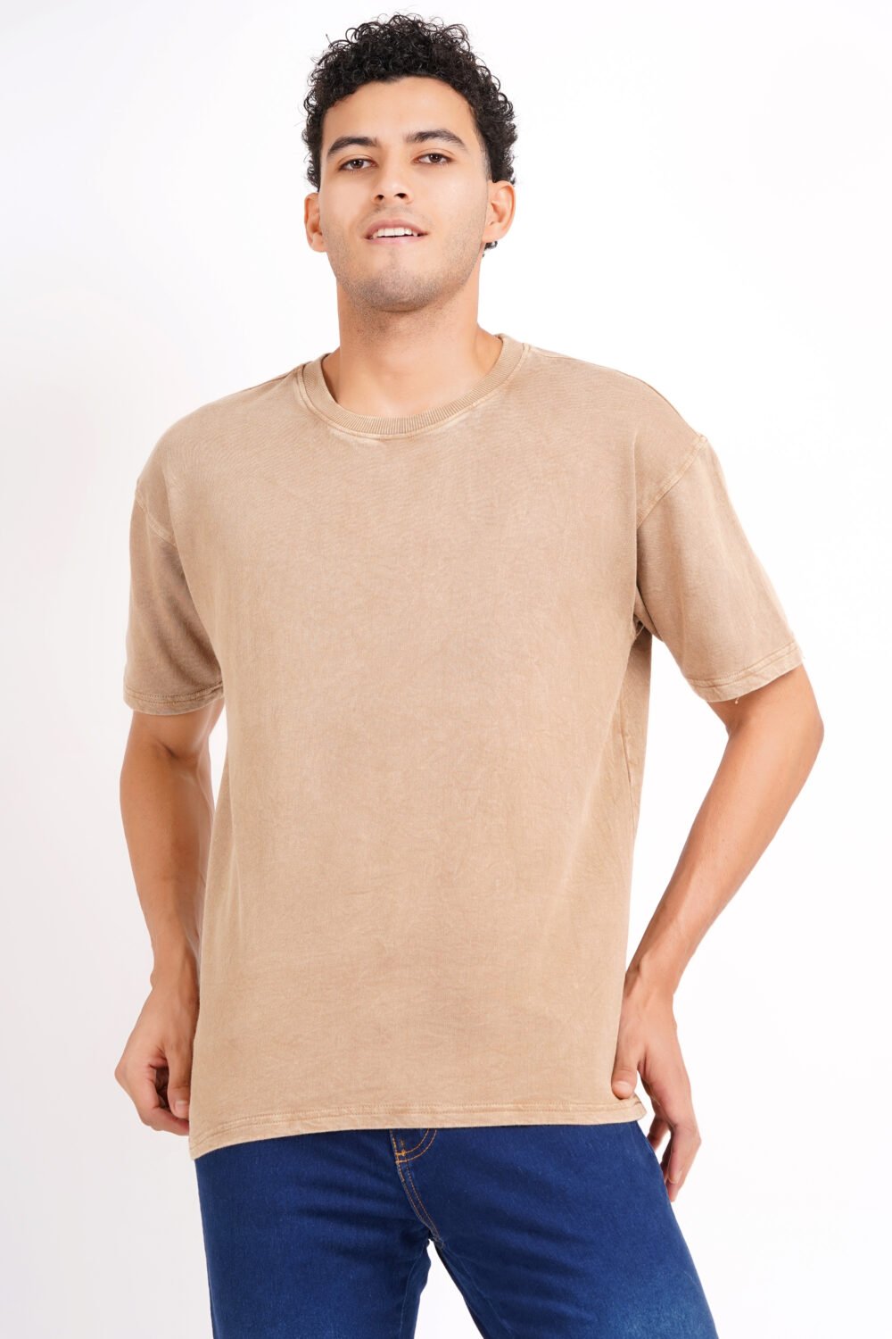 Drop Shoulder Oversized Men’s T-Shirt – Comfortable & Trendy