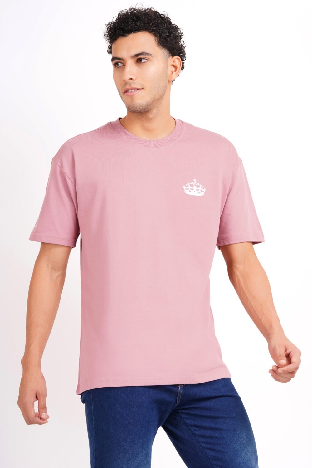 Drop Shoulder Oversized Men’s T-Shirt – Comfortable & Trendy