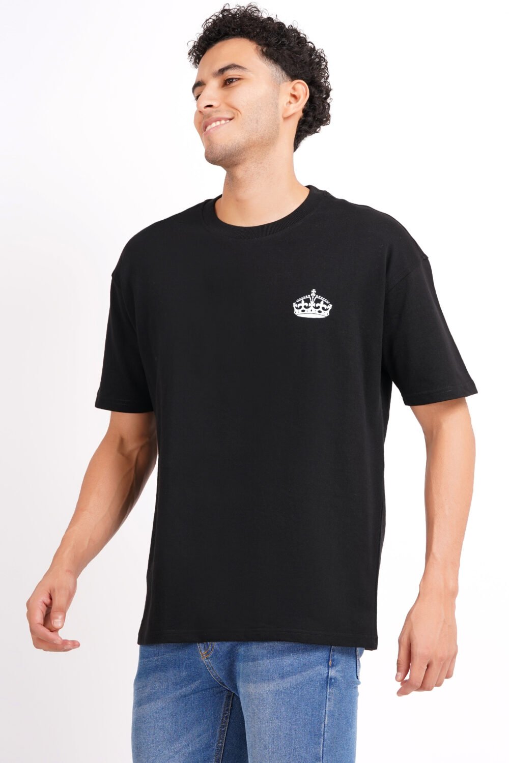 Drop Shoulder Oversized Men’s T-Shirt – Comfortable & Trendy