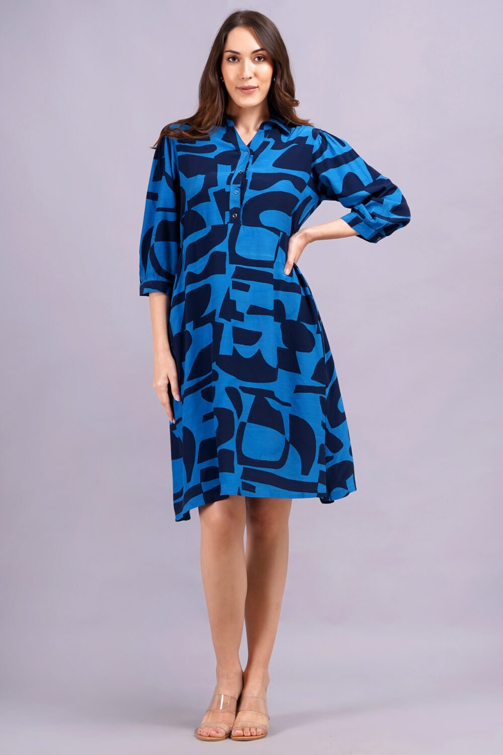 DARK BLUE/NEVY PRINT
